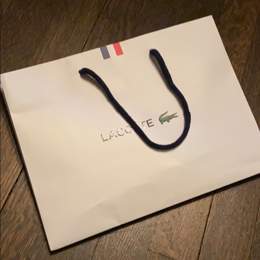 Lacoste shopping bag